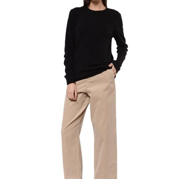 CARHARTT WIP Women's CORDONY Pants Relax Straight Dark Brown Corduroy Size 28 - Picture 3 of 6